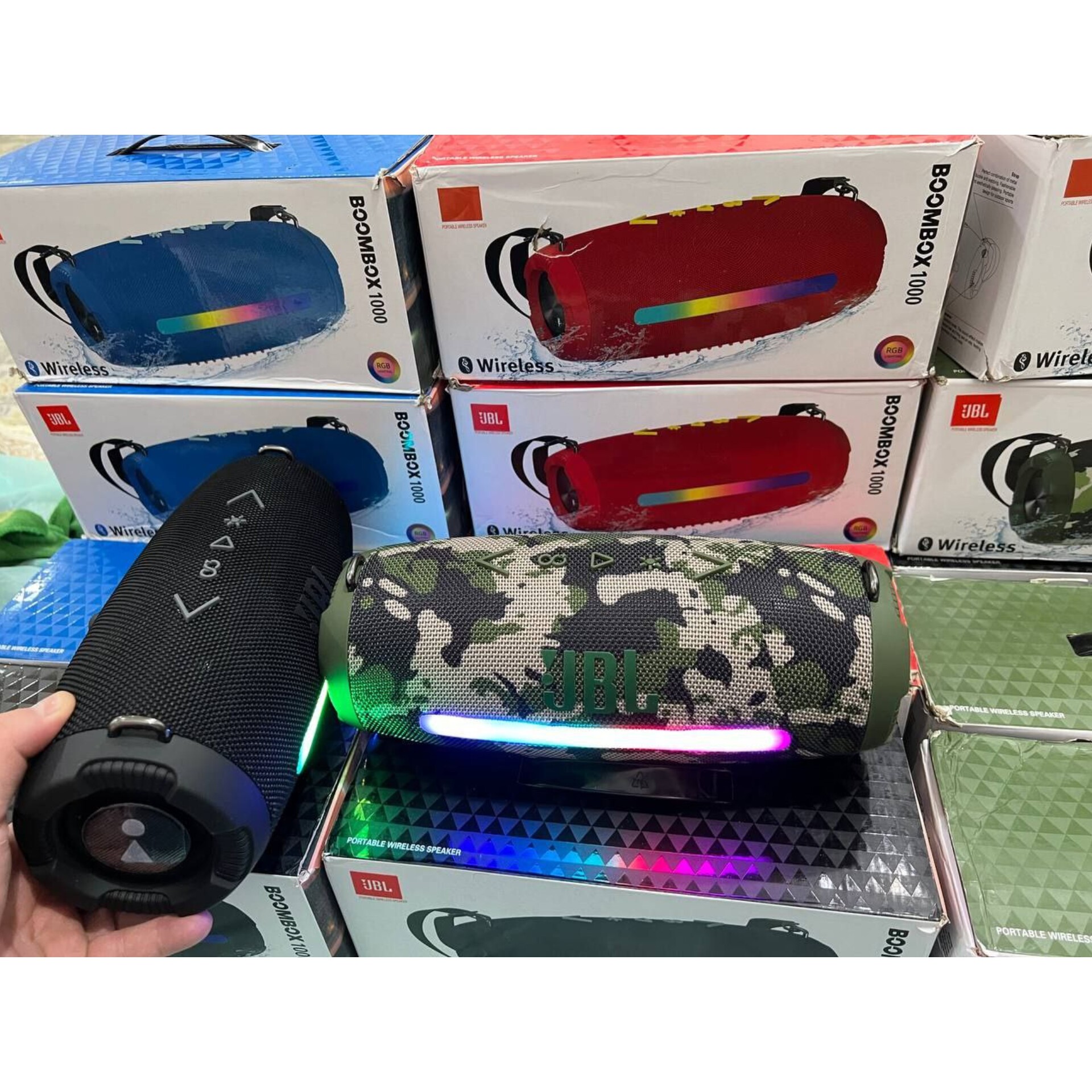 خرید و قیمت اسپیکر JBL مدل BOOMBOX 1000 اصلی کیفیت صدا فوق العاده