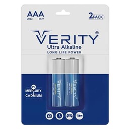 باتری وریتی قلمی دو عدد ultra alkaline 