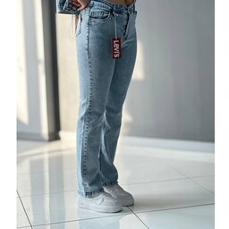 شلوار جین زنانه راسته کلاسیک شلوار جین راسته قد 100 سایز 40 تا 50 ارسال رایگان.. 