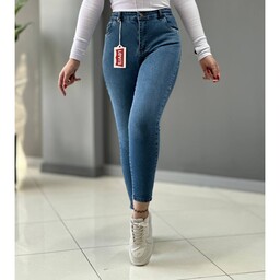شلوار جین اسکینی جذب سایز بزرگ شلوار جین زنانه اسکینی قد 90 سایز 42 تا 52 ارسال رایگان.  