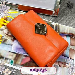کیف زنانه بند دار سایز کوچک رنگ نارنجی برند زارا