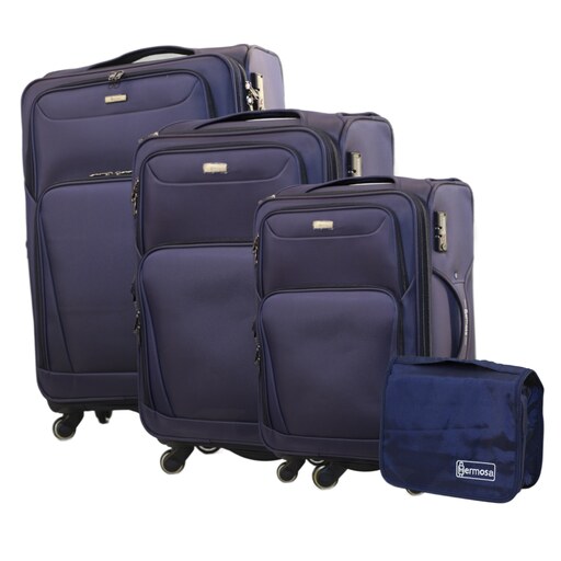 سری چمدان هرموسا Hermosa به همراه کیف آرایشی در چهار رنگ