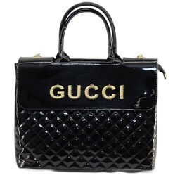 کیف  ورنی مشکی زنانه مدل Gucci گوچی مدل 2111654