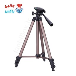 سه پایه دوربین مدل WT-3130 استند و سه پایه نگهدارنده دوربین و رینگ لایت جانبی باکس