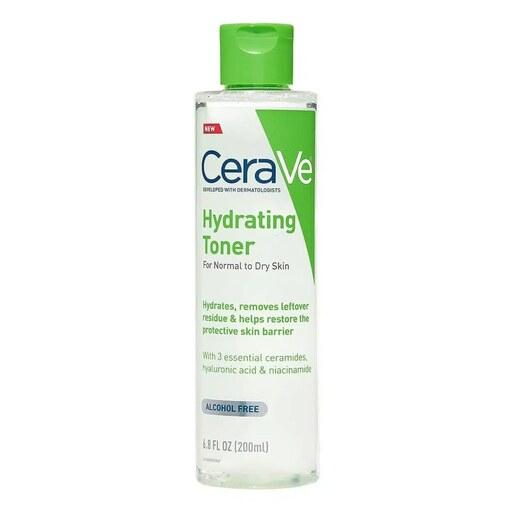 تونر آبرسان پوست خشک و نرمال سراوی CeraVe Hydrating Toner For Normal To Dry Skin