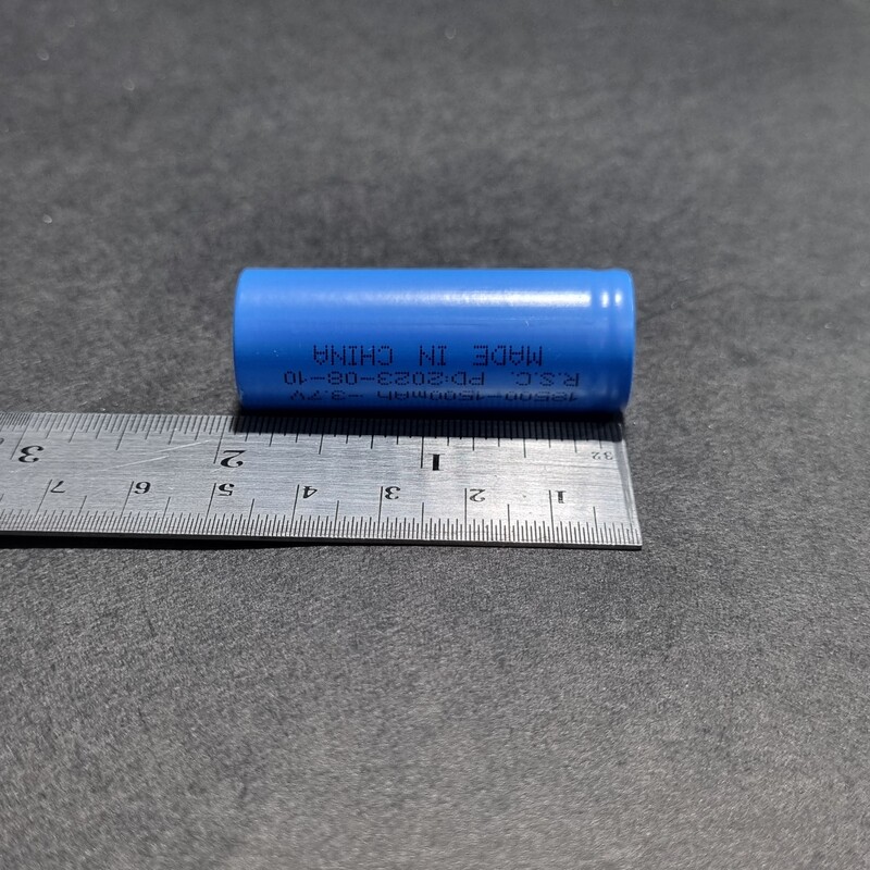 باتری 3.7ولت پلیسی کوتاه(ویژه ریش تراش و چراغ قوه)