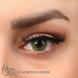 لنز رنگی هرا گریس کد 19 رنگ  Luminus Green (سبز دوردار)