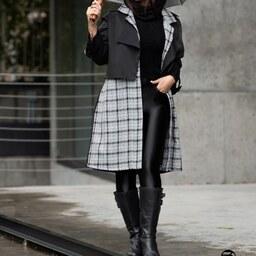 مانتو بارونی  زنانه کتان زارا و شنل سایز  مناسب 38 تا 48 در رنگبندی متنوع