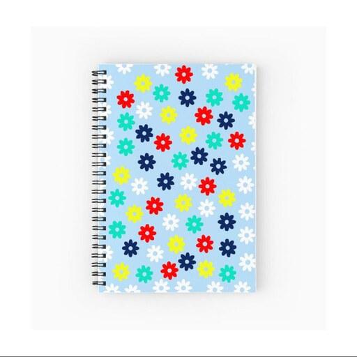 دفتر نقاشی 50 برگ طرح بابونه رنگی