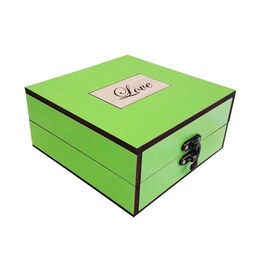 جعبه هدیه چوبی ولنتاین کادو باکس مدل B1001