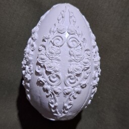 قالب سیلیکونی تخم مرغ گل دار مخصوص رزین و سنگ مصنوعی