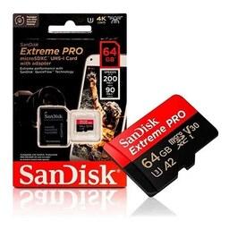 کارت حافظه(رم) 64 گیگابایتی سن دیسک SanDisk Extreme PRO(ارسال رایگان)