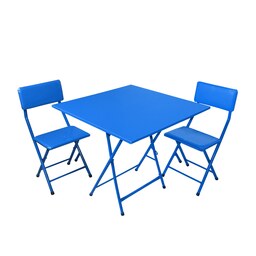 میز و صندلی ناهار خوری میزیمو مدل 2 نفره کد 8361 (مدل پایه رنگی)