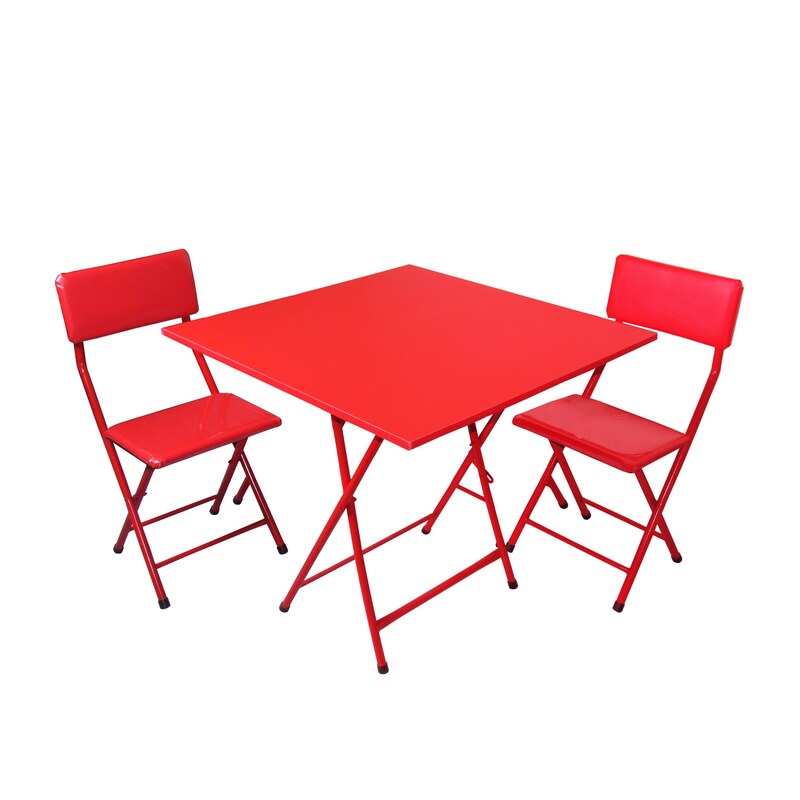 میز و صندلی سفری میزیمو مدل  2 نفره کد  5951 (مدل پایه رنگی)