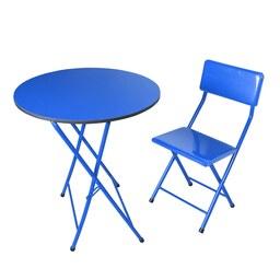 میز  و صندلی تحریر میزیمو مدل  خاطره   کد 781 (مدل پایه رنگی)