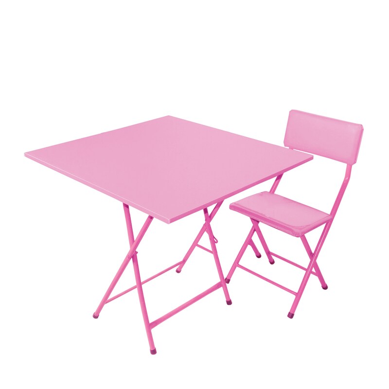 میز و صندلی سفری میزیمو مدل  تاشو کد 8161 (مدل پایه رنگی)