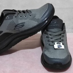 کفش اسپرت مردانه اسکیچرز- در دو رنگ مشکی و طوسی
