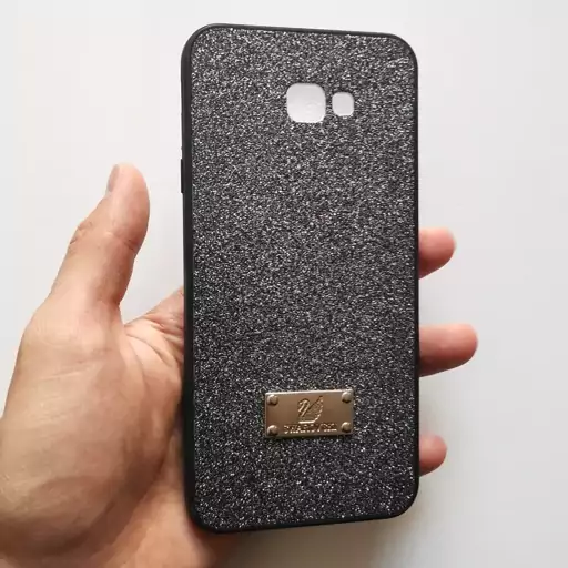 قاب اکلیلی محکم swarovski مشکی مناسب گوشی سامسونگ J4 plus و J4 core