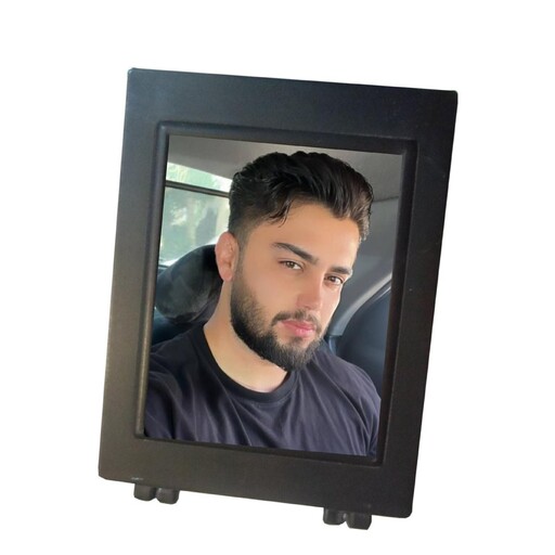 آینه جیبی با چاپ عکس اختصاصی شما  چاپ مستقیم روی قسمت فلزی روی در آینه
