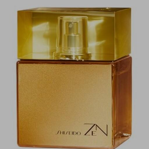 عطر خالص زن شیسیدو (طلایی)زنانه باماندگاری بالا وپخش بوی عالی (shiseid Zen)