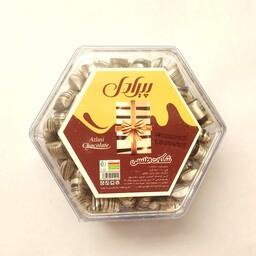 شکلات آبنبات اطلسی پیرادل (250 گرم) سوغات مشهد با بسته بندی جذاب