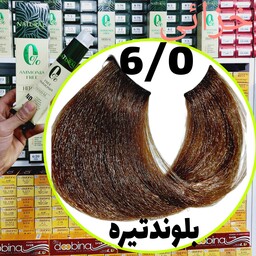 رنگ مو نچرال بلوندتیره(6.0)بدون آمونیاک و فاقد سولفات و پارابن و سیلیکون