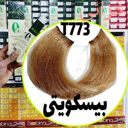 رنگ مو نچرال بیسکویتی (T773) بدون آمونیاک و فاقد سولفات و پارابن و سیلیکون