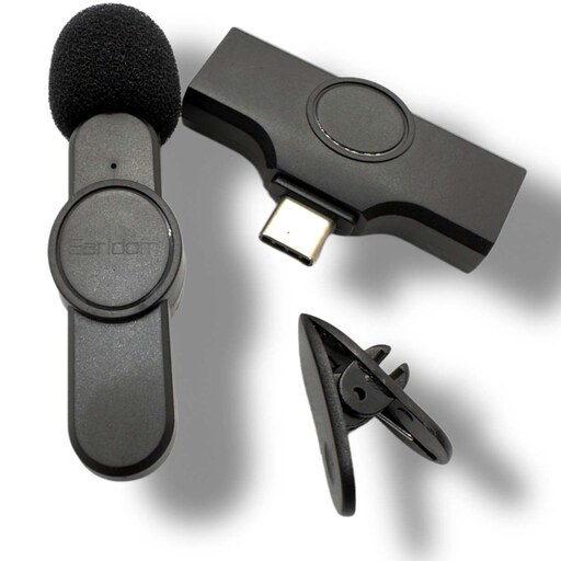 میکروفون بی سیم یقه ای ارلدام مدل ET MC3C با درگاه Type-c