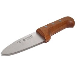 کارد(چاقو) حیدری مدل سلاخی دسته چوبی  سایز 1