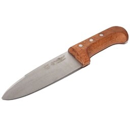 کارد(چاقو) حیدری مدل  سلاخی دسته چوبی سایز 4