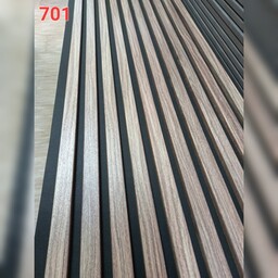 ترمووال فوم پنل کد701 مغزMDF روکشPVC آماده نصب ابعاد 50 در 280 cm، عرض چوب 3.2 mm (ارسال با باربری از تهران  به کل کشور)