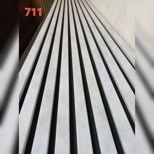 ترمووال فوم پنل کد 711 مغزMDF روکشPVC آماده نصب ابعاد 50 در280 cm، عرض چوب 3.2 mm (ارسال با باربری) ( پس کرایه)