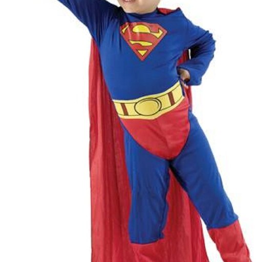 ست ایفای نقش مدل سوپرمن مجموعه 5 عددی سایز 100 سانتی متری (مناسب برای 5 تا 6 سال)