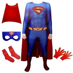ست ایفای نقش مدل سوپرمن مجموعه 5 عددی سایز 100 سانتی متری (مناسب برای 5 تا 6 سال)