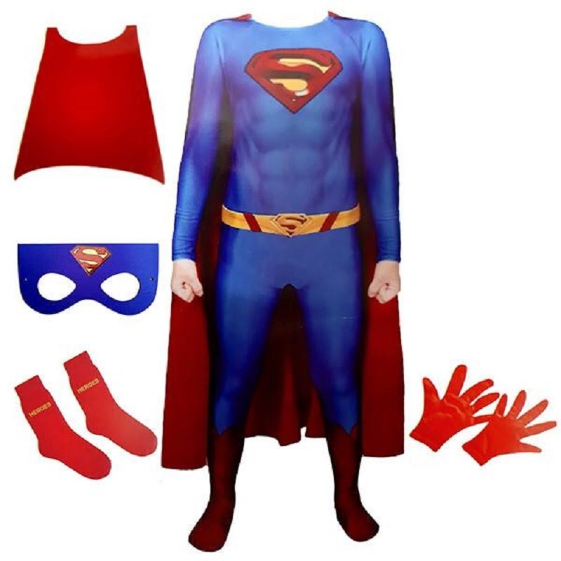 ست ایفای نقش مدل سوپرمن مجموعه 5 عددی سایز 110 سانتی متری (مناسب 7 تا 8 سال )