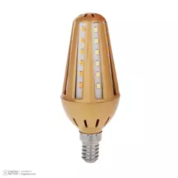 لامپ شمعی  بلالی پر نور ، 6 وات، LED SMD،بدنه طلایی،مارک رهنما  ،مدل ZB48  پایه E14،سه سال ضمانت