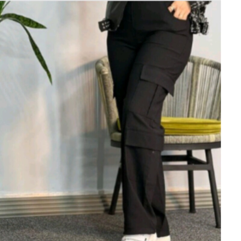 شلوار کارگو زنانه در رنگبندی و سایز بندی 1.2.3.... قد کار 100پایین شلوار گتر داره 
