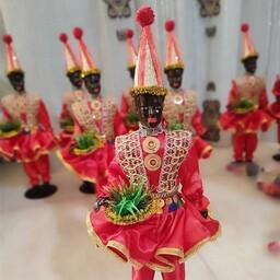 عروسک سنتی حاجی فیروز یا سیاه خان هفت سین عید 