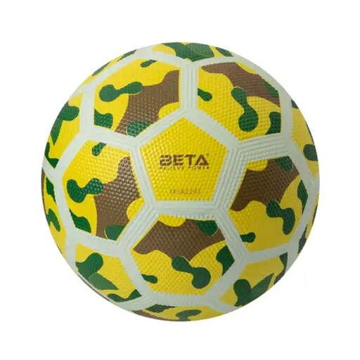 توپ فوتبال لاستیکی بتا ( BETA ) سایز 4 طرح ارتشی