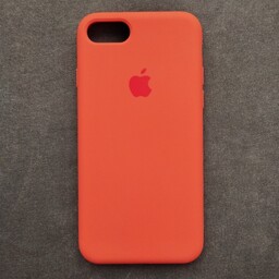 گارد - قاب - کاور سیلیکونی اورجینال نارنجی  آیفون iPhone 7 - iPhone 8 - iPhone Se 2020 (آیفون 7) - (آیفون 8) - Se 2022