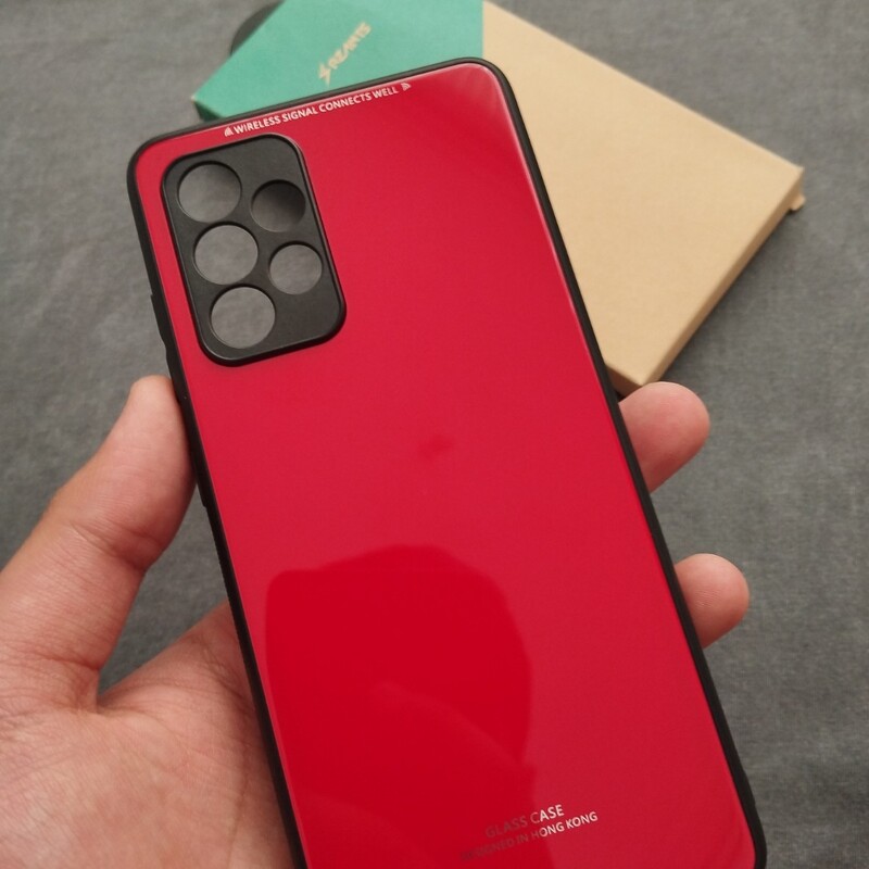 کاور - گارد - قاب کینگ کونگ اورجینال رنگ قرمز مناسب برای گوشی موبایل سامسونگ Galaxy A52 - A52s

