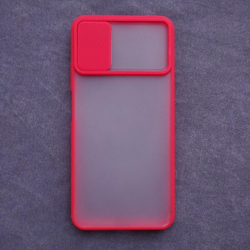 گارد - قاب - کاور پشت مات کشویی رنگ قرمز مناسب برای شیائومی پوکو ام 3 - Xiaomi Poco M3 (pocom3)