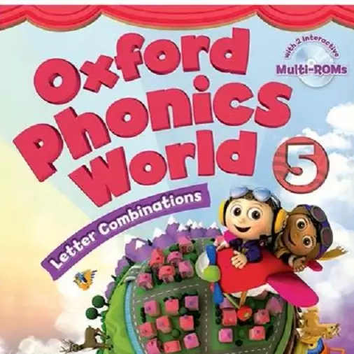 آکسفورد فونیکس ورد جلد پنجم سایز رحلی Oxford Phonics World 5 