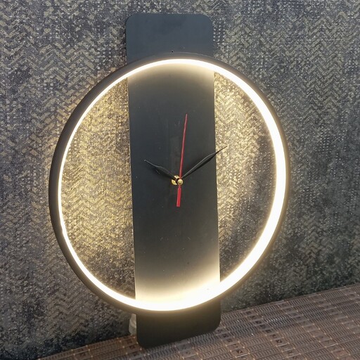 ساعت دیواری مدرن مدل گرد و مربع دارای SMD پر تراکم با پوشش رنگ الکترواستاتیک 