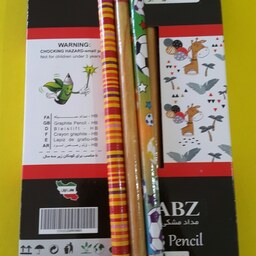مداد مشکی سبز بسته ای ( روزنامه ای )
