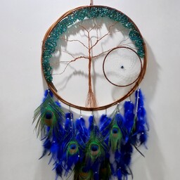 آویز دیواری درخت زندگی طاووس  دیوارکوب خاص