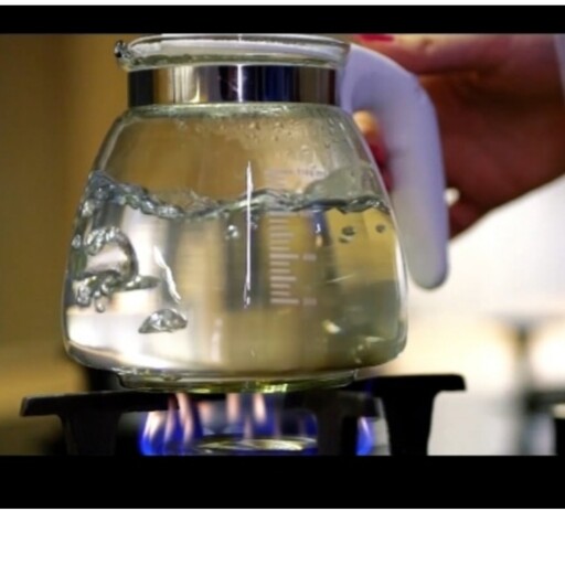 قوری پیرکس شعله مستقیم مدل چای ساز با صافی استیل، حجم 1100 میلی لیتر