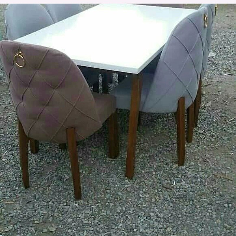 صندلی و میز نهارخوری مدل چستر بوگاتی 4 نفره ( هزینه ارسال با مشتری بصورت پسکرایه )