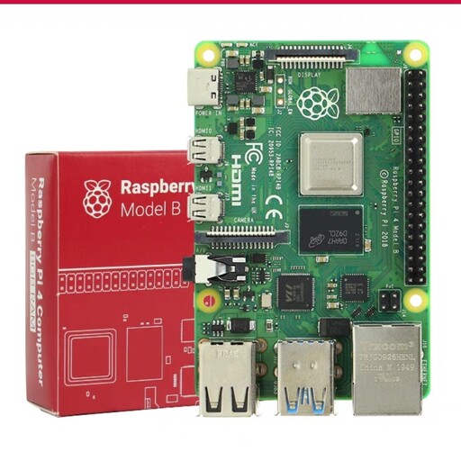 پکیج رزبری پای 4 مدلb  گیگ4    raspberry pi 4b  4G
