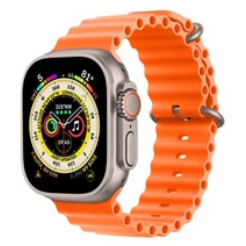 ساعت هوشمند T900 Ultra سری 8 الترا رنگ نارنجی